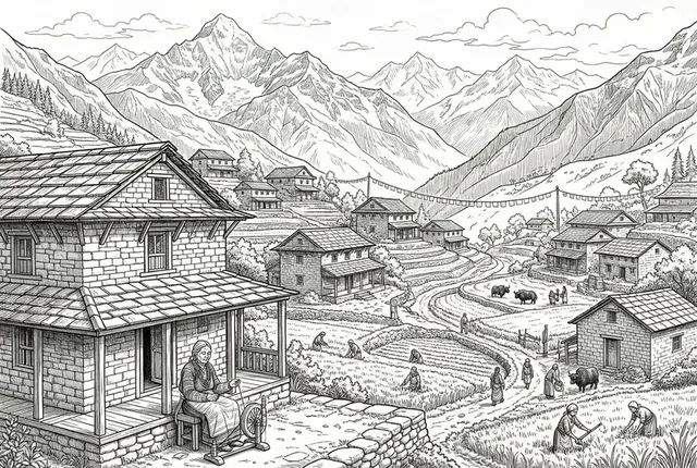 Himalayan terrain